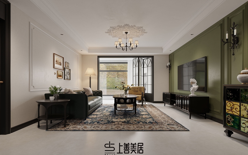 芯科苑128平美式裝修設(shè)計09