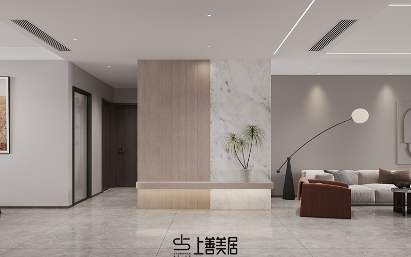 格林公館140平現(xiàn)代簡約風(fēng)格效果圖04