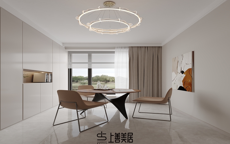 國仕山130平現(xiàn)代簡約裝修設(shè)計(jì)08