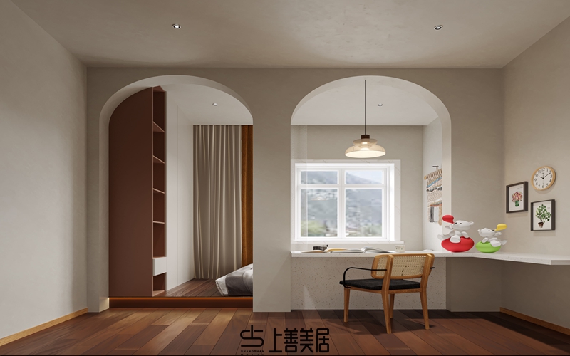 孔雀城350平米田園風(fēng)裝修圖03