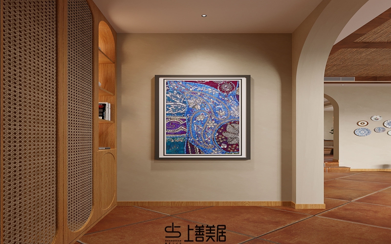 孔雀城350平米田園風(fēng)裝修圖16