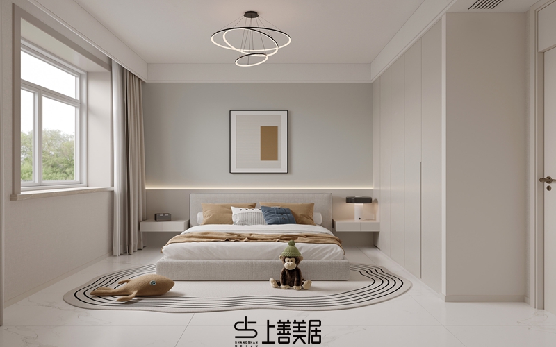 康城紫玉府140現(xiàn)代簡約風格效果圖04