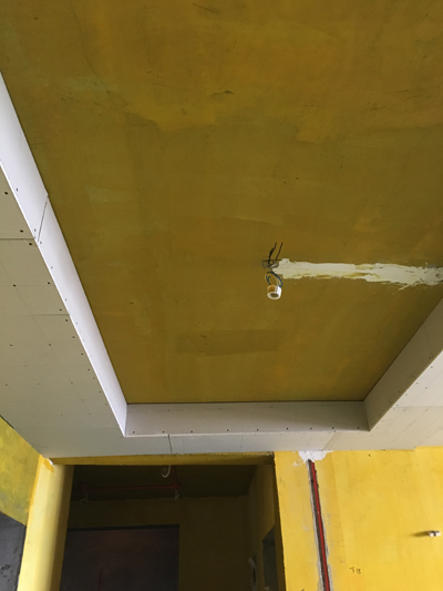 上善美居施工工地木工