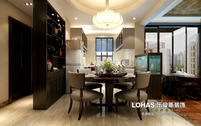 上東花園三室兩廳139㎡現(xiàn)代風(fēng)格