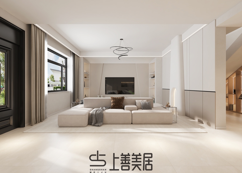 銅冶200㎡自建房現(xiàn)代風(fēng)格裝修設(shè)計(jì)