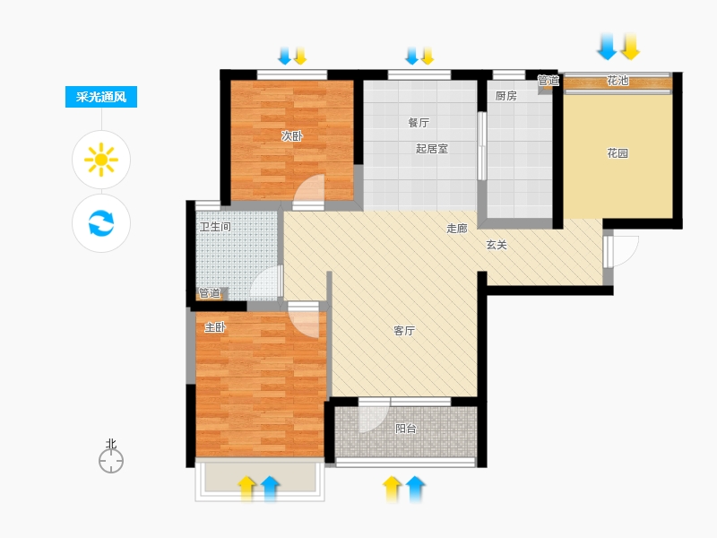 采光通風(fēng)圖
